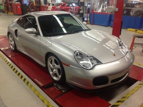 2003 porsche 911 turbo coupe 2-door 3.6l  x50:  450hp factory option!