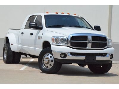 07 dodge ram 3500 mega 5.9l diesel 4x4 6spd dually truck lthr hwy mile $699 ship