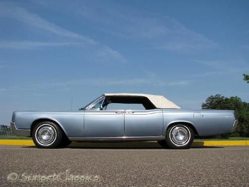 1967 classic lincoln continental 4 door convertible 80k orig. miles. runs great!