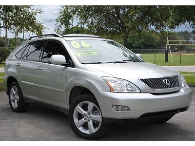 2006 lexus rx330 suv 3.3l v6, aut trans, sunroof, leather, no reserve.