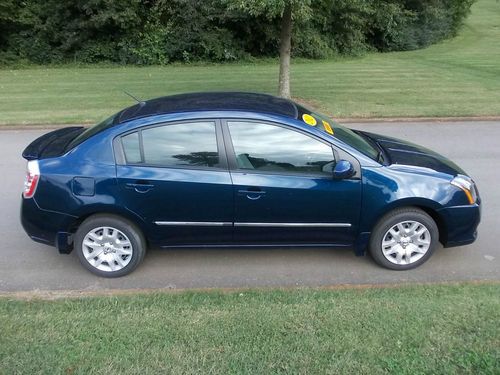 2012 nissan sentra s aux mp3 power almost new only 820 miles