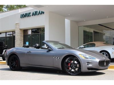 2011 maserati gran turismo mc sport line,1-owner,conv,carbon fiber,red calipers!