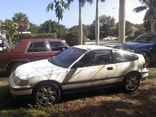 1989 honda crx base coupe 2-door 1.5l