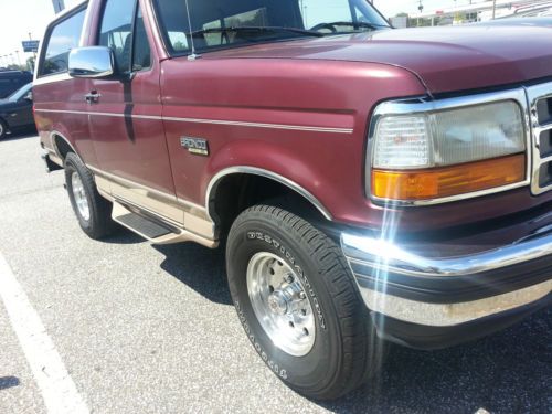 Eddie bauer bronco w/55k original miles