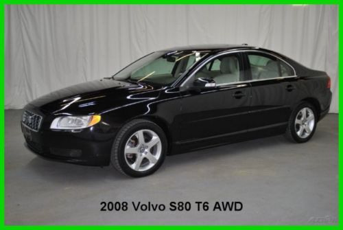 08 volvo s80 t6 awd nav no reserve