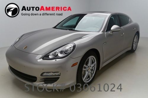 25k low miles 2010 porsche panamera s 4.8l v8 nav sport leather seats sunroof