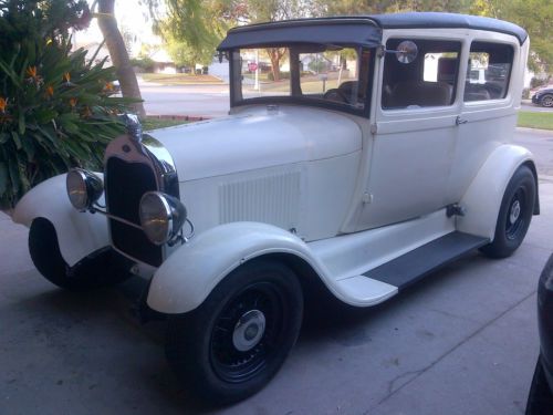 1928 ford model a tudor sedan hotrod