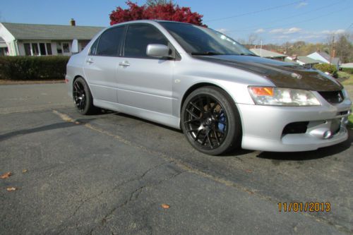 Mitsubishi lancer evolution 8 buschur racing 2.3l fp black 500whp fully built