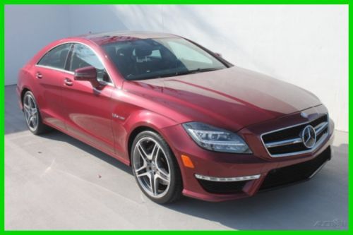 2012 mercedes benz cls 63 amg  turbo 5.5l v8 nav/ roof/ active seats/ one owner!