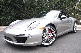 2012 porsche 911 carrera s convertible, low mileage, as new condition!