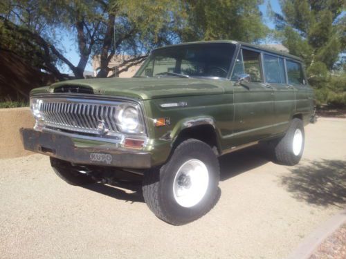 1969 jeep wagoneer kaiser era. rare series 1, cj, willys, original suv,collector