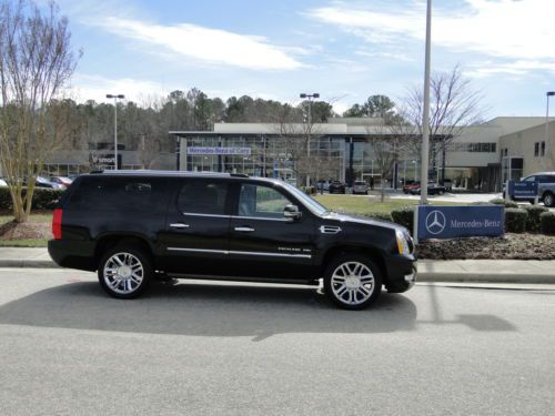 2013 cadillac escalade platinum esv awd one owner super clean inside and out.