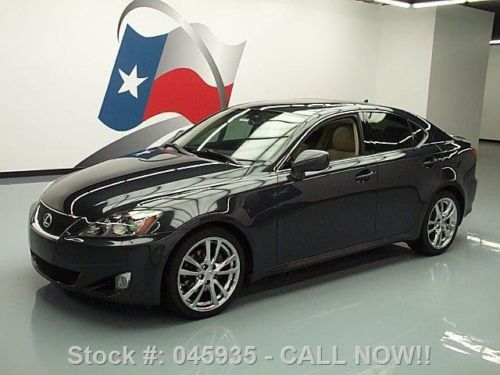 2007 lexus is250 auto sunroof nav rear cam xenon 58k mi texas direct auto