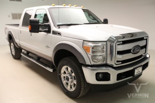 2014 lariat crew 4x4 fx4 navigation sunroof 20s aluminum v8 diesel sync basic