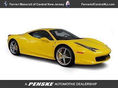 2011 ferrari 458 italia - giallo modena