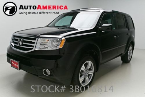 2012 honda pilot ex-l 32k low miles auto leather 3rd row nav rearcam one 1 owner