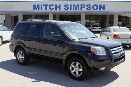 2006 honda pilot ex-l leather 3rd row sunroof perfect carfax