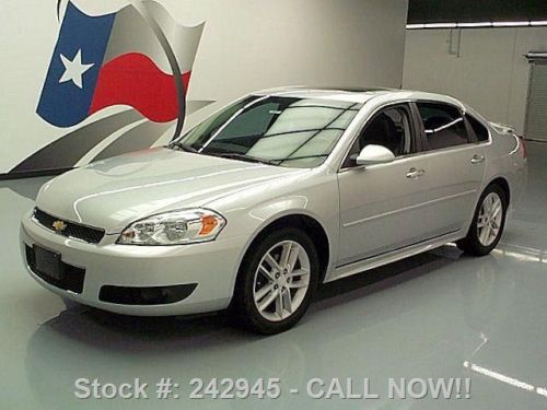 2012 chevy impala ltz sunroof leather bose spoiler 38k texas direct auto