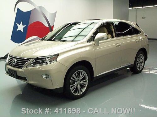 2013 lexus rx450h hybrid sunroof nav rear cam 19&#039;s 51k texas direct auto