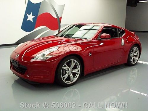 2010 nissan 370z sport 6-spd spoiler 19&#034; wheels 12k mi texas direct auto