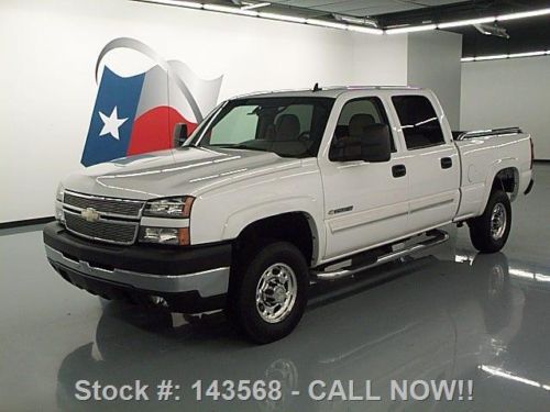 2006 chevy silverado 2500 lt crew 8.1l side steps 68k texas direct auto