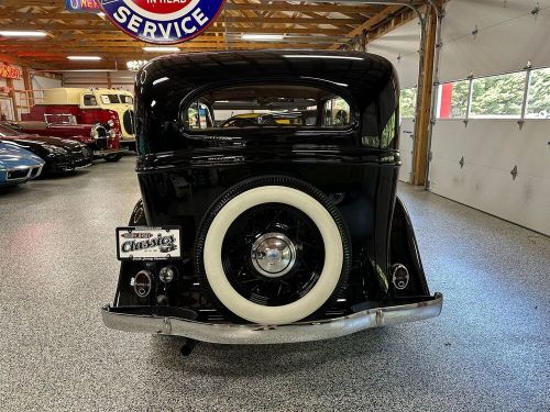 1935 chevrolet standard 206.8 ci i6, 3-spd, black exterior, 6 volt, steel body