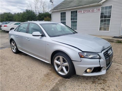 2012 audi a4 s-line awd salvage rebuildable repairable