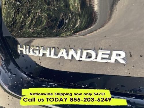2017 toyota highlander le