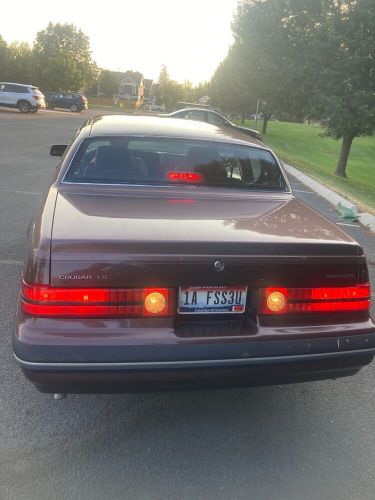 1988 mercury cougar ls luxury