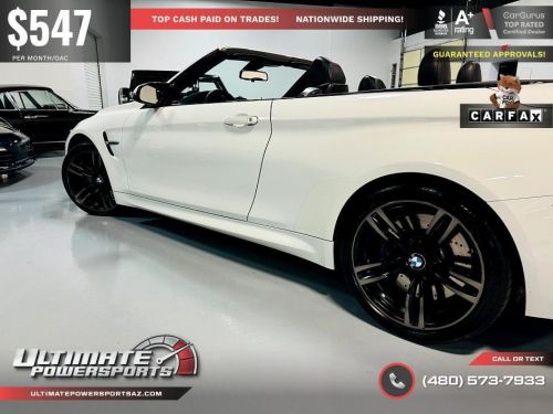 2018 bmw m4 convertible 1 owner like new fully loaded