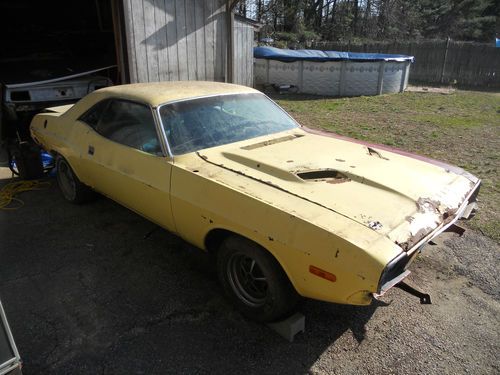 1973 challenger project parts car