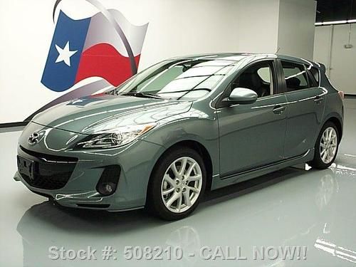 2012 mazda mazda3 s grand touring nav htd seats 6k mi! texas direct auto