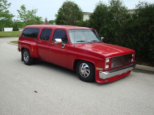 chevy suburban dually conversion