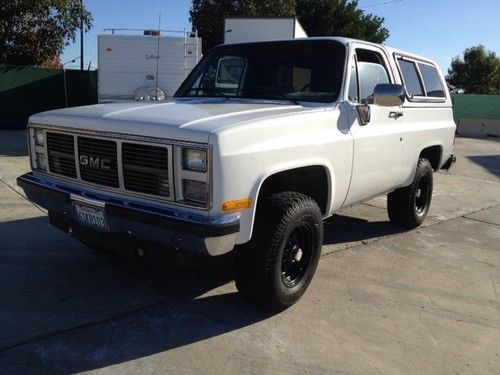 1988 gmc jimmy base sport utility 2-door 5.7l