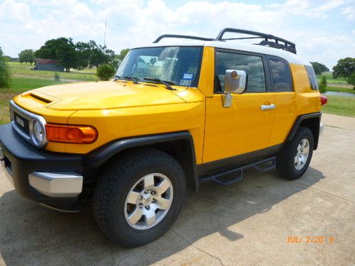 2008 toyota fj cruiser 4wd sport utility 4-door 4.0l towable