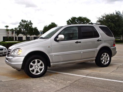 Mercedes-benz ml430 - nav - leather! awd! wood trim 02 sunroof! clean! no ml320