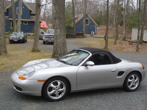 1999 porsche boxster convertible 5 speed manual transmisson  low miles