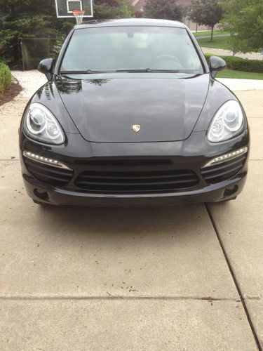 2011 porsche cayenne s blk/blk