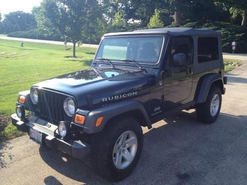 2005 jeep wrangler unlimited rubicon sport utility 2-door 4.0l