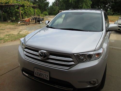 2012 toyota highlander super low miles, excellent condition