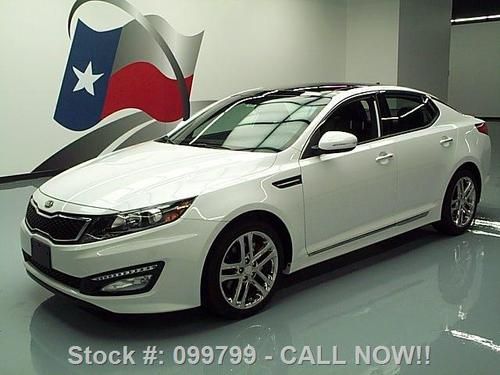 2013 kia optima sxl turbo pano sunroof leather 5k miles texas direct auto