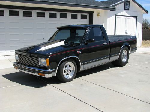 1988 chevy s-10 pickup pro-street hot rod hi-per v8 street legal show truck