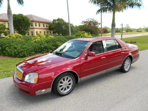 2005 florida cadillac deville dhs vintage edition vogue! 1-owner!