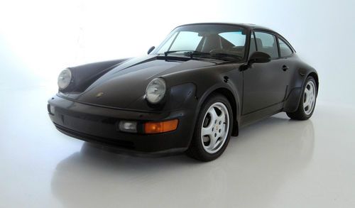 1994 porsche 964 carrera 4 widebody extremely rare 1 of 238 built black/black