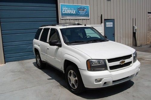 Warranty 2008 chevy trailblazer lt leather sunroof alloy tow hitch rwd suv 08