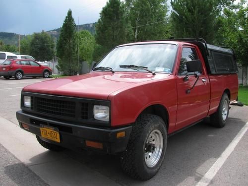 1981 chevrolet luv 4x4 turbo diesel  w/ greasecar wvo kit isuzu p'up chevy