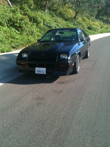 1987 shelby charger glhs