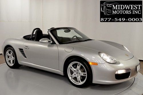 2007 porsche boxster  artic silver auto climate control heated seats