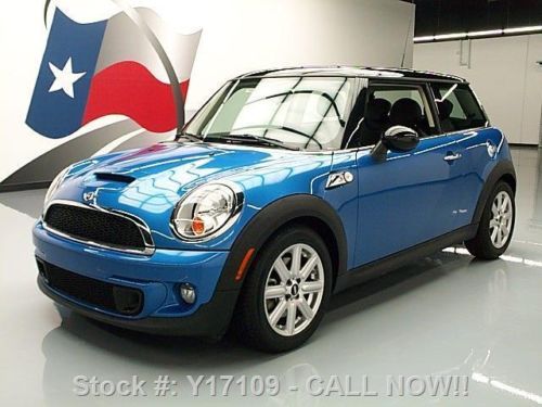 2012 mini cooper s auto paddle shifters leather 16k mi texas direct auto