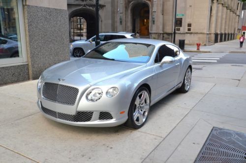 2012 bentley gt mulliner moonbeam/beluga 2 owner clean! bentley dealer!